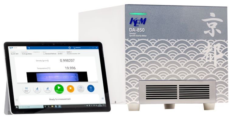 Densímetro digital según ASTM D4052 — Modelo DA-860